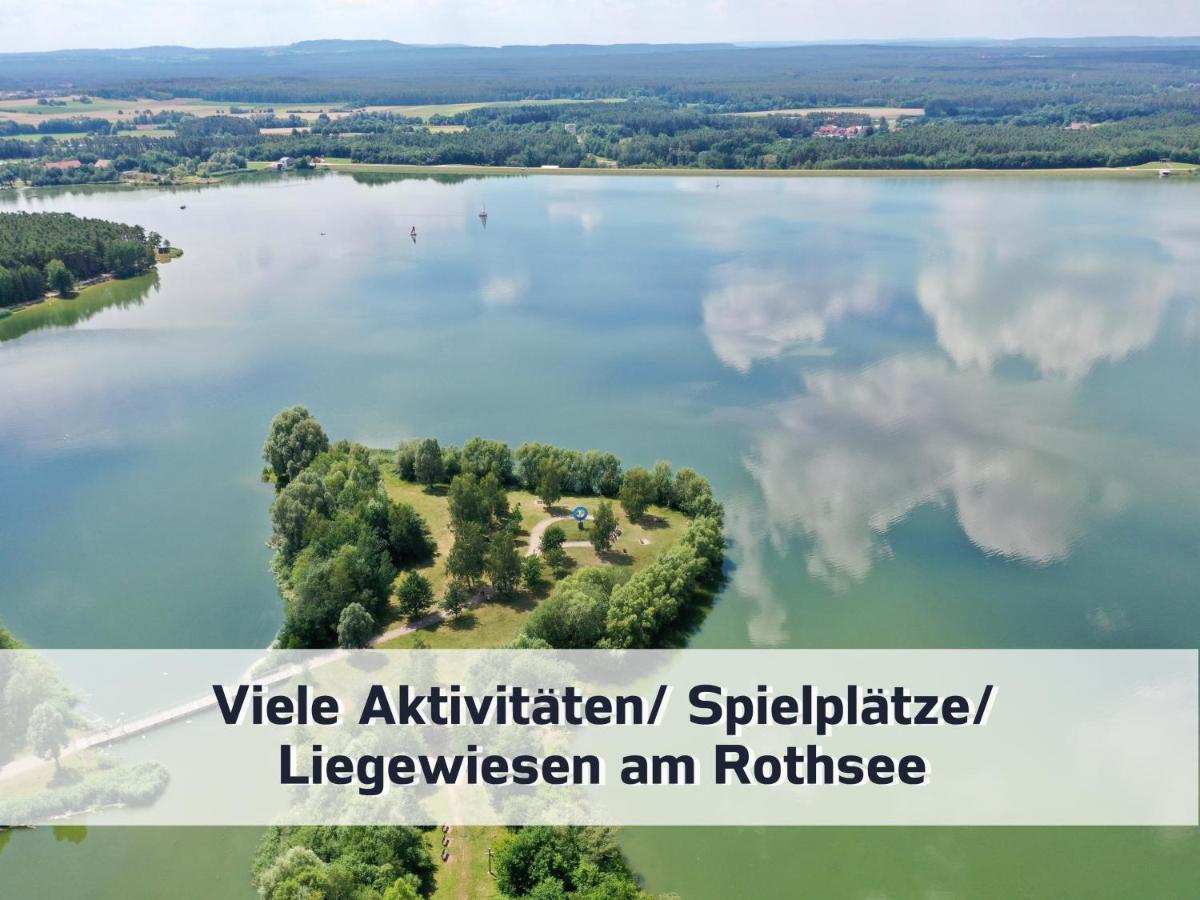 Ferienhaus Rothsee-Oase Ideale Ausgangslage Mit Tollem Ausblick, Sauna Und Privatem Garten Roth  Exteriér fotografie